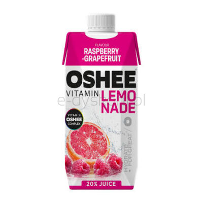 Oshee Vitamin Lemonade Raspberry-Grapefruit Tetra Pak 750Ml