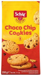 Schar Scar Choco Chip Cookie- Ciastka Z Czekoladą Bezgl. 200 G