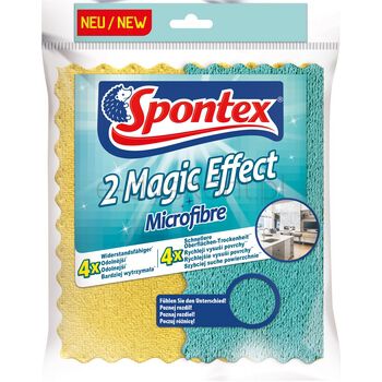 Spontex Ściereczki z mikrofibry Magic Effect 2 szt.