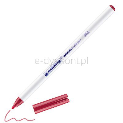 Edding Pisak Tekstylny E-4600 1 Mm, Karminowy
