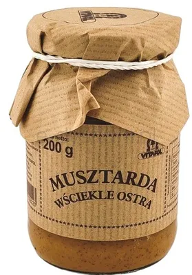 Musztarda wściekle ostra 210 g
