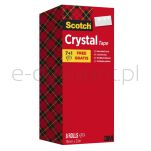 Scotch Taśma Biurowa Crystal (6-1933R8), 19Mm, 33M, 7Szt., 1 Rolka Gratis - 4