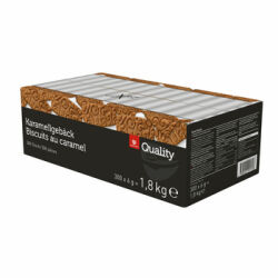 TGQ Karmelowe kruche ciasteczka 1,8 kg (300 x 6g)