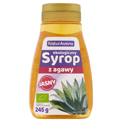 Naturavena Syrop z agawy jasny 245g BIO