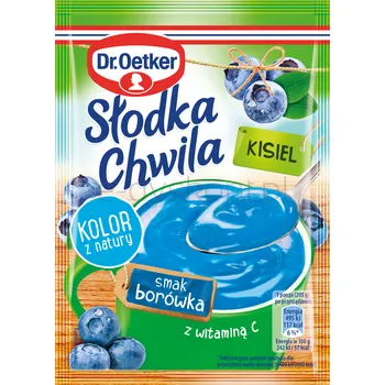 Dr. Oetker Słodka Chwila Kisiel borówkowy 30g
