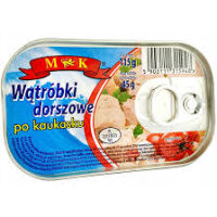 Mk Wątróbki Dorszowe Po Kaukasku 115G