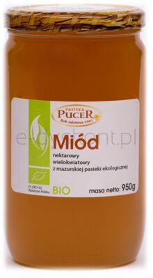 Pucer Miód Wielokwiatowy Bio 950 G