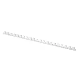 Office Products Grzbiety do bindowania A4, 12mm (95 kartek), 100 szt., białe