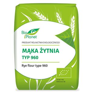 Mąka Żytnia Typ 960 Bio 1 Kg - Bio Planet [BIO]