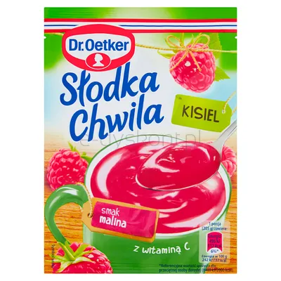 Dr.Oetker Słodka Chwila Kisiel Malinowy 30G