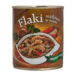 Yabra Flaki Wołowe W Rosole 800G