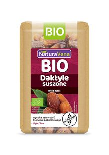 Daktyle Suszone Bezglutenowe Bio 400 G - Naturavena [BIO]