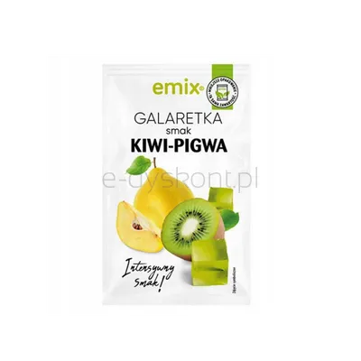 Galaretka kiwi-pigwa emix 75g