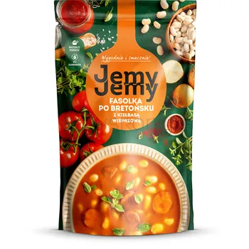 JemyJemy Fasolka po bretońsku z kiełbasą wieprzową 400g