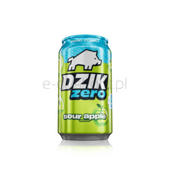 Dzik Zero Sour Apple 330 ml - Napój Gazowany