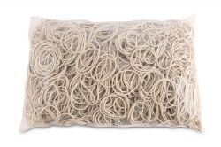 Office Products Gumki recepturki średnica 40mm, 1,5x1,5mm, 60% kauczuku, 1000g, zgrzewka, białe 