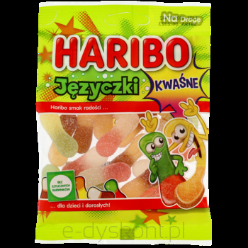 Haribo Języczki Kwaśne 85g