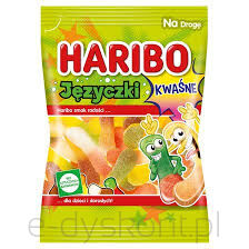 Haribo Języczki Kwaśne 85g