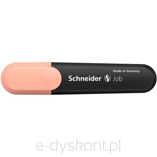 Zakreślacz SCHNEIDER Job Pastel, 1-5mm, brzoskwiniowy