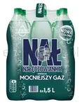 Nałęczowianka Naturalna Woda Mineralna Mocniejszy Gaz Gazowana 1,5 L - 2