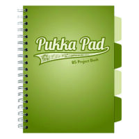 Pukka Pad kołozeszyt Olive Green B5 100 kartek w kratkę