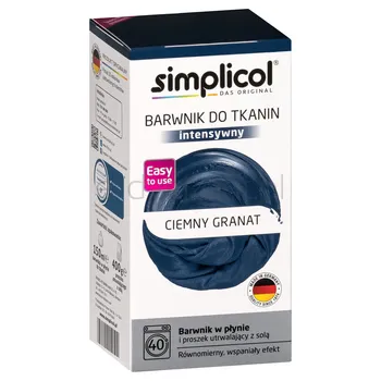 Simplicol Barwnik Intensywny Ciemny Granat 560g