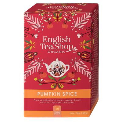 English Tea Shop Herbatka Z Cynamonem, Imbirem I Dynią Bio 30G Bn
