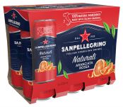 Sanpellegrino,Napój Aranciata Rossa delikatny gaz, puszka, 0,33l, kaucja - 2