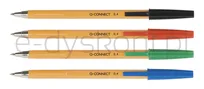 Q-Connect Długopisz Wymiennym Wkładem 0,4Mm (Linia), Niebieski  - 2