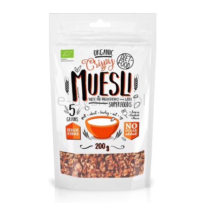 Diet Food Musli Crunchy Superfoods Bio 200 G