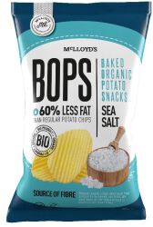 Mclloyds Bops Chipsy Ziemniaczane Pieczone Z Solą Morską Bezgl. Bio 85 G