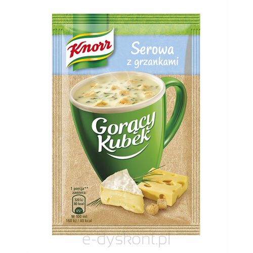 Knorr Gorący Kubek Serowa Z Grzankami 22G