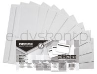 Office Products Koperty Samoklejące Sk, Dl, 110X220Mm, 75Gsm, 10Szt., Białe  - 2
