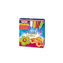 Dr.Oetker Pisaki cukrowe 68 g (4 tubki)