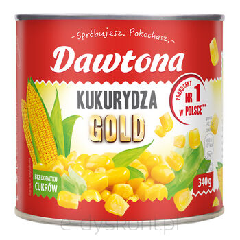 Dawtona Kukurydza Gold Pakowana Próżniowo 340G 