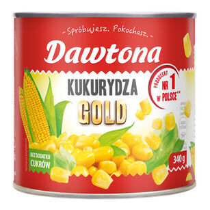 Dawtona Kukurydza Gold Pakowana Próżniowo 340G 