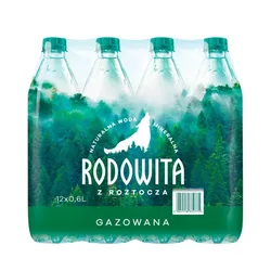 Rodowita Woda Gazowana 0,6l SK