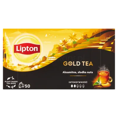 Lipton Herbata Gold 50Torebek 75G