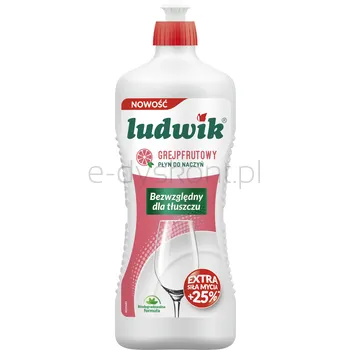 Ludwik Płyn Do Mycia Naczyń 900G Grejpfrutowy