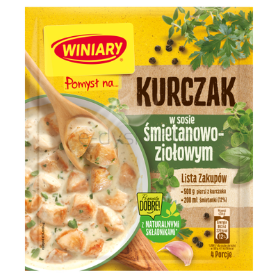 Winiary Pomysł Na... Kurczak W Sosie Śmietanowo-Ziołowym 30G
