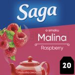 Saga Herbata owocowa Malina 20TB x 1,7G - 4