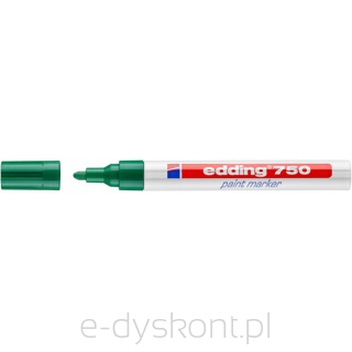 Marker olejowy e-750 EDDING, 2-4mm, zielony