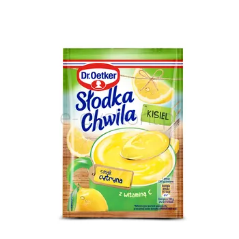 Dr.Oetker Słodka Chwila Kisiel Cytrynowy 30G