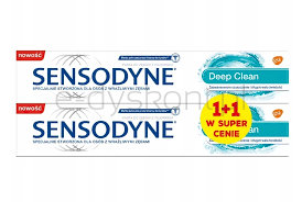 Sensodyne Deep Clean 75 Ml 1+1 W Super Cenie