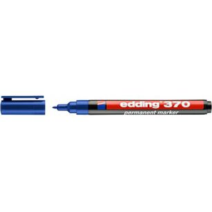 Marker Permanentny E-370 Edding, 1Mm, Niebieski