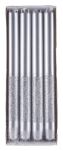 Donau HOME Świeca stołowa 22x250mm, 4 szt., srebrny - 2