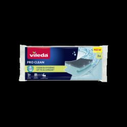 Vileda Zmywak Profilowany Z Enzymami Pro Clean 3 Szt.