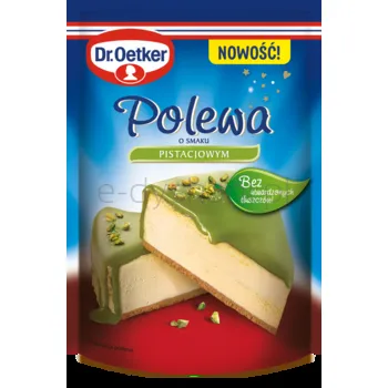 Dr.Oetker Polewa smak pistacjowy 100 g