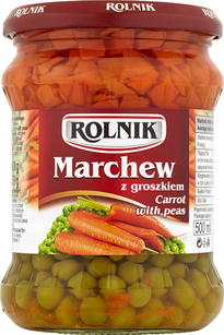 Rolnik Marchew Z Groszkiem 500 Ml