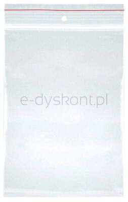 Torebka strunowa OFFICE PRODUCTS, LDPE, 160x160mm, 100szt., transparentna